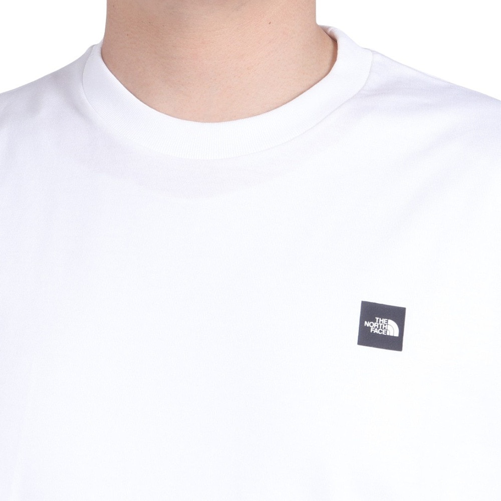 ノースフェイス（THE NORTH FACE）（メンズ）Tシャツ 半袖 ショートスリーブスモールボックスロゴTシャツ 速乾 NT32445 白 ホワイト