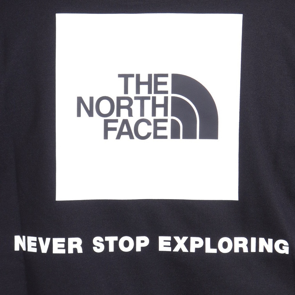 ノースフェイス（THE NORTH FACE）（メンズ）Tシャツ 半袖 ショートスリーブバックスクエアーロゴTシャツ 速乾 NT32447 黒 ブラック