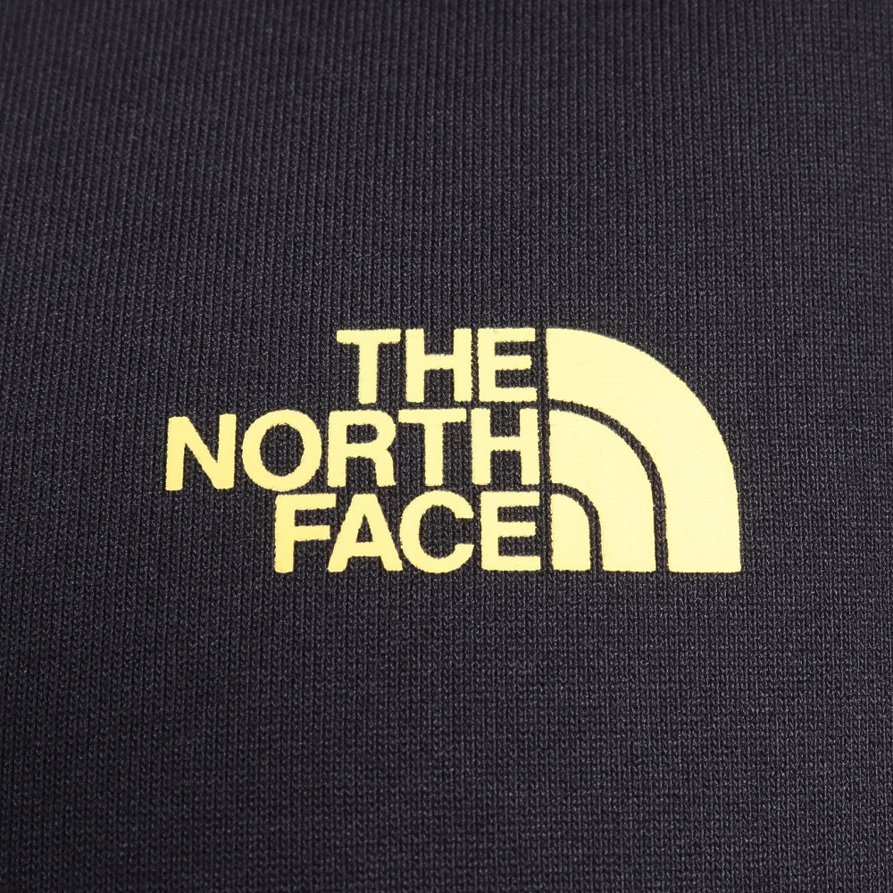 ノースフェイス（THE NORTH FACE）（メンズ）Tシャツ 半袖 ショートスリーブバックスクエアーロゴTシャツ 速乾 NT32447 黒 ブラック S