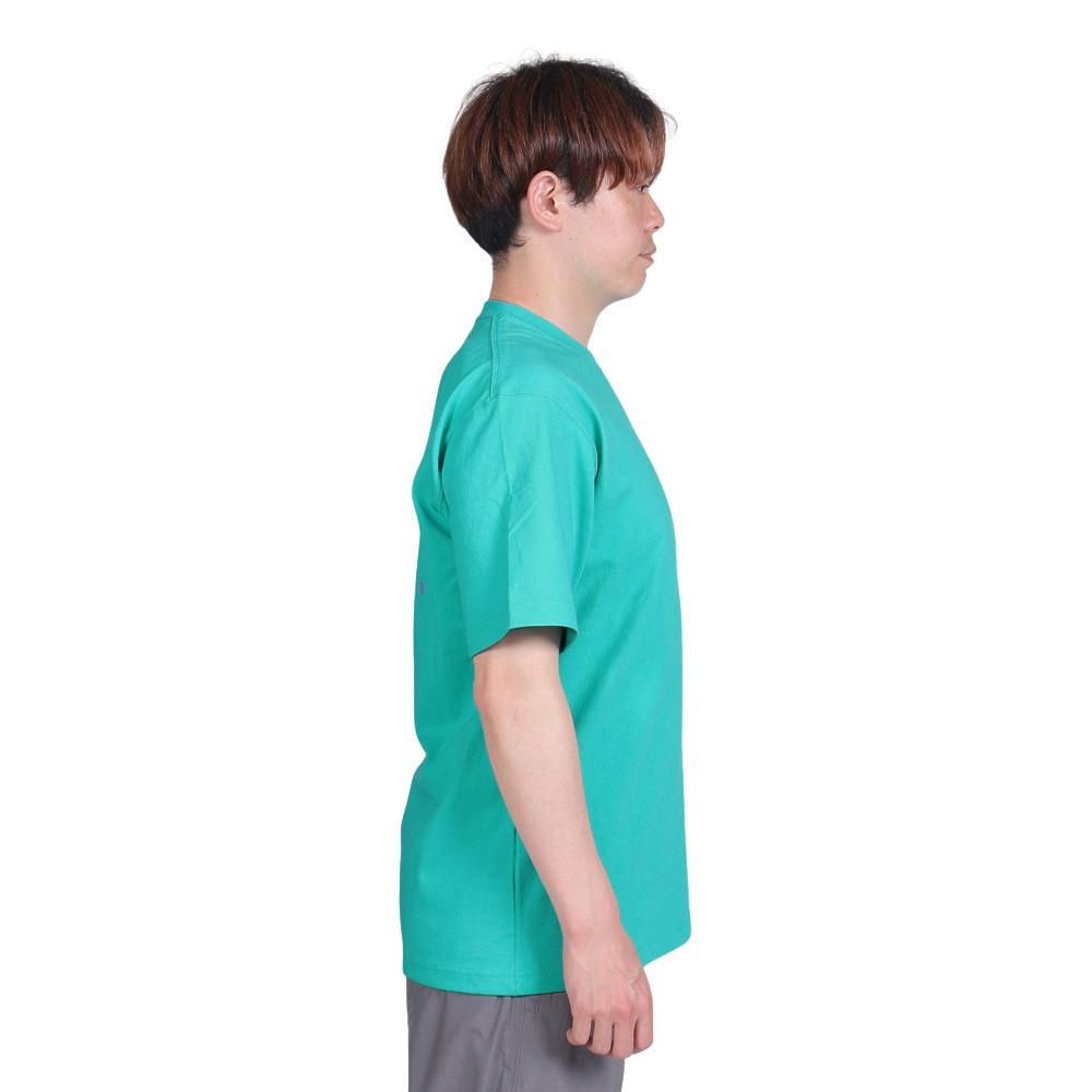 ノースフェイス（THE NORTH FACE）（メンズ、レディース）半袖Tシャツ ショートスリーブ ジオスクエア ロゴTシャツ NT32451 GA