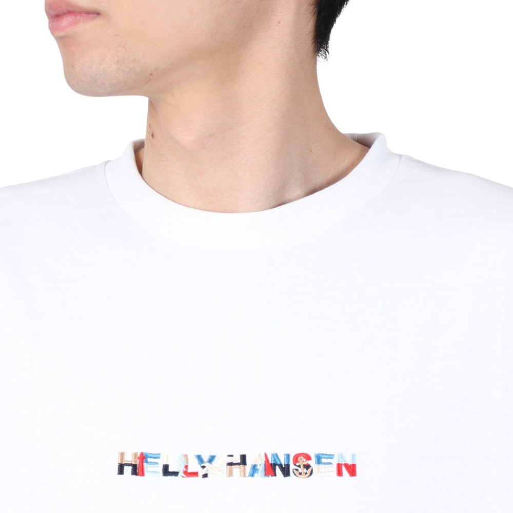ヘリーハンセン（HELLY HANSEN）（メンズ）EMBROIDERY LG 半袖Tシャツ HH62407 CW