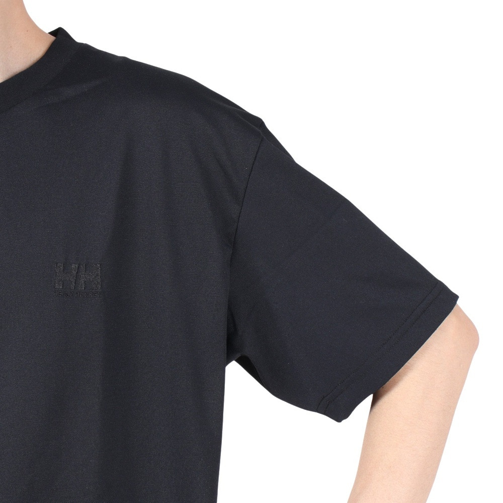 ヘリーハンセン（HELLY HANSEN）（メンズ）WAVE LOGO 半袖Tシャツ HH62409 K