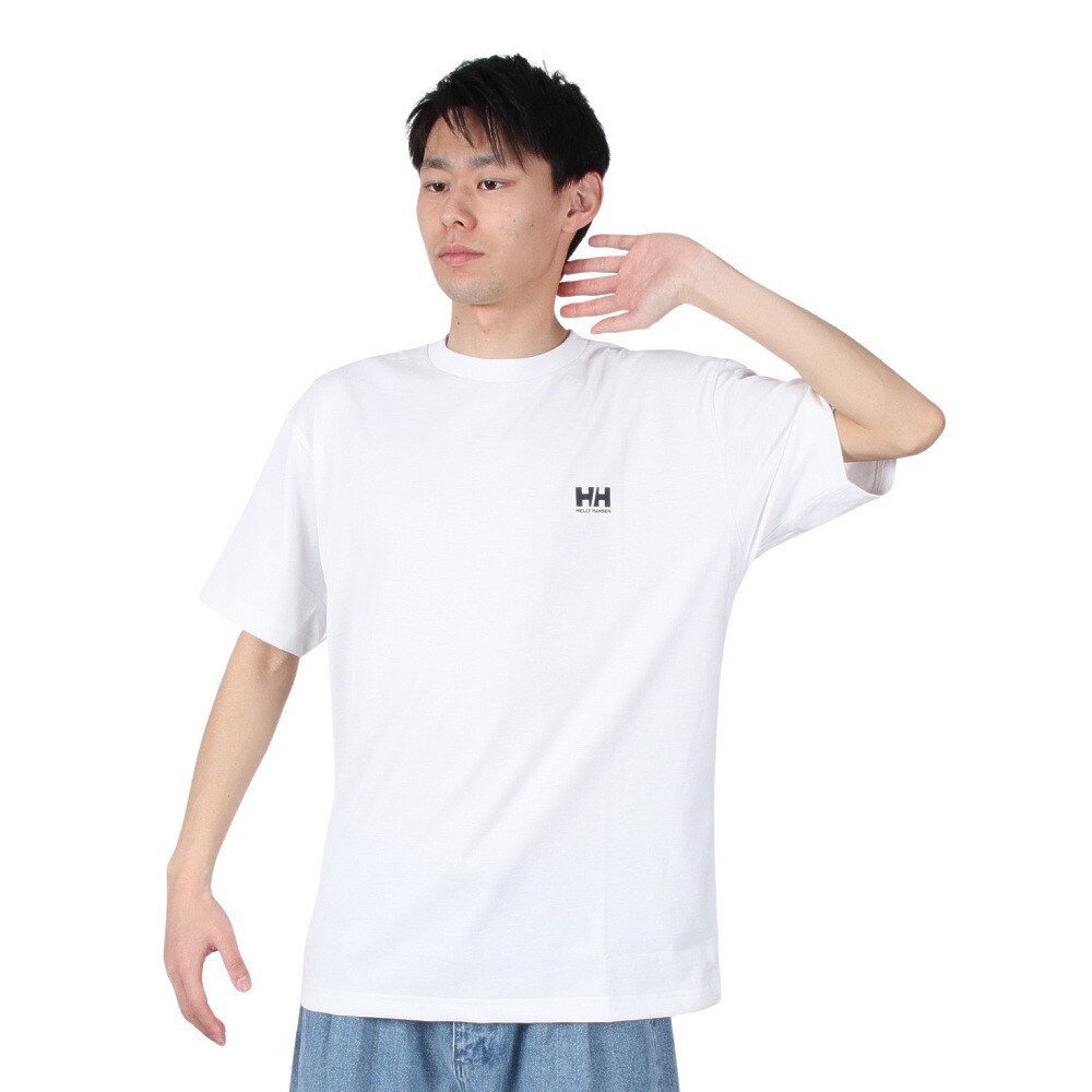 ヘリーハンセン（HELLY HANSEN）（メンズ）半袖Tシャツ ヘリーハンセン ランドスケープ HH62411 CW