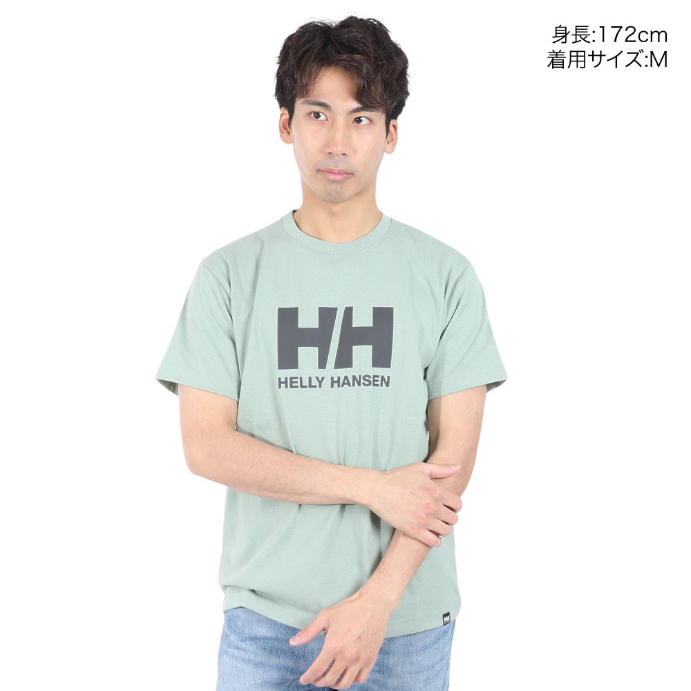 ヘリーハンセン（HELLY HANSEN）（メンズ）半袖 フロント ロゴ Tシャツ HH62415 HG