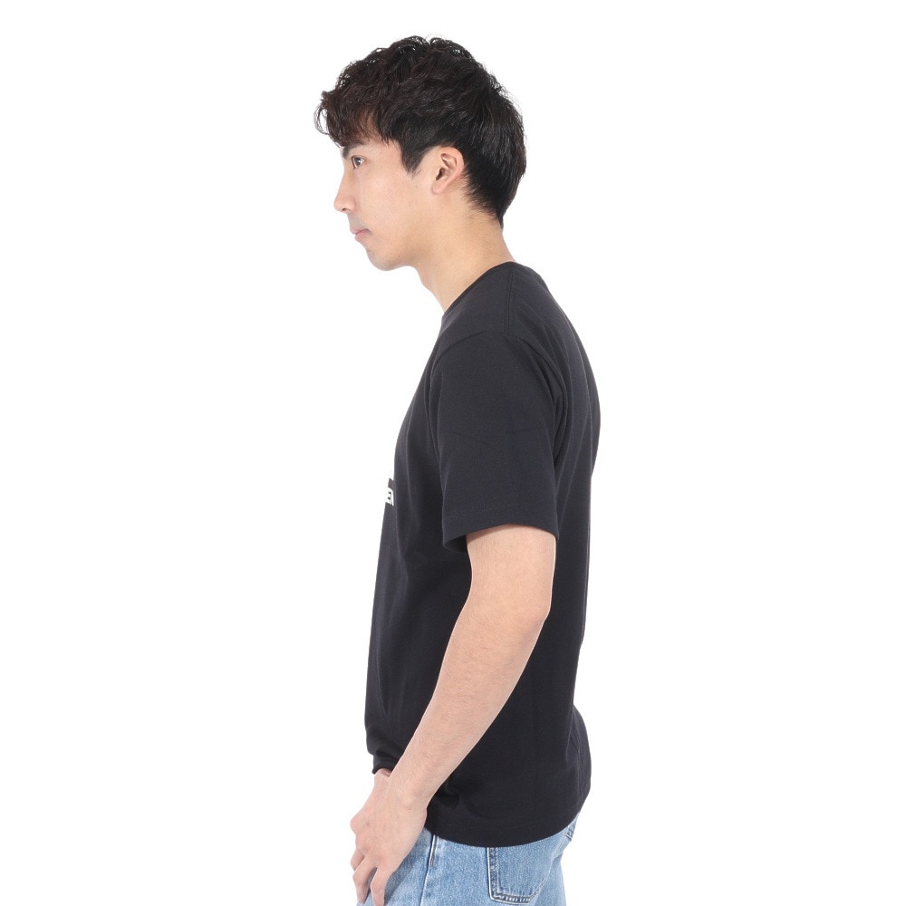 ヘリーハンセン（HELLY HANSEN）（メンズ）半袖 フロント ロゴ Tシャツ HH62415 K