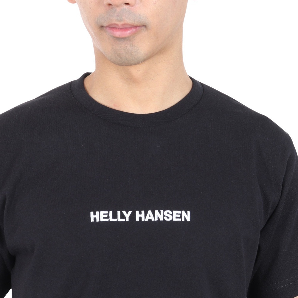 ヘリーハンセン（HELLY HANSEN）（メンズ）半袖 ロゴTシャツ HH62416 K