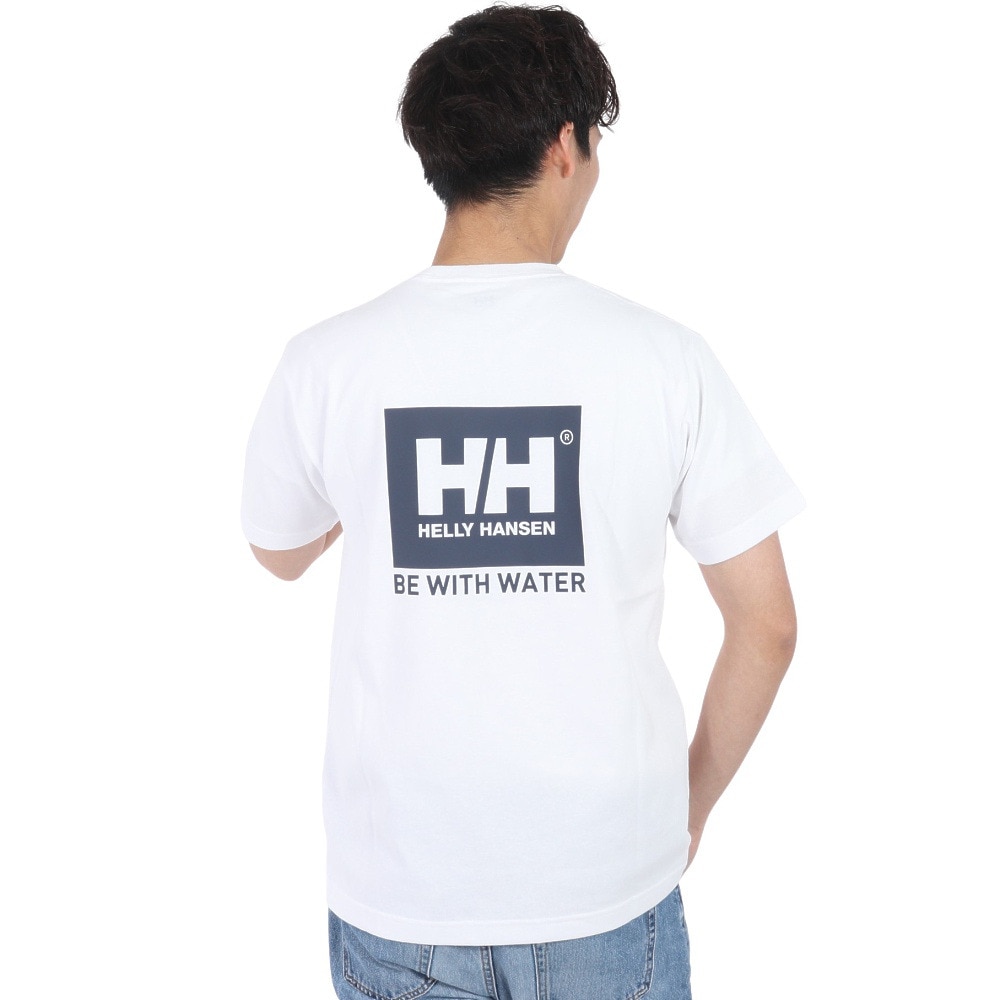 ヘリーハンセン（HELLY HANSEN）（メンズ）半袖 ビーウィズウォーターロゴ Tシャツ HH62417 CW