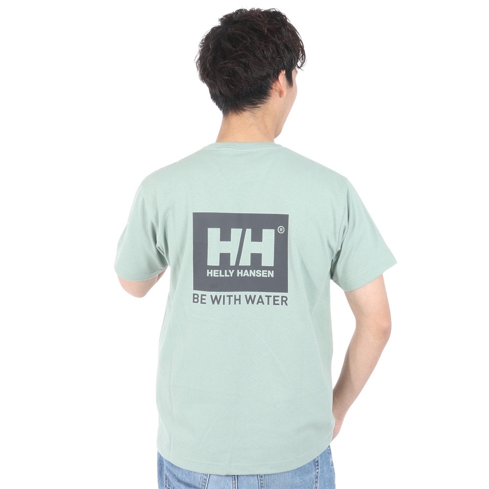 ヘリーハンセン（HELLY HANSEN）（メンズ）半袖 ビーウィズウォーターロゴ Tシャツ HH62417 HG