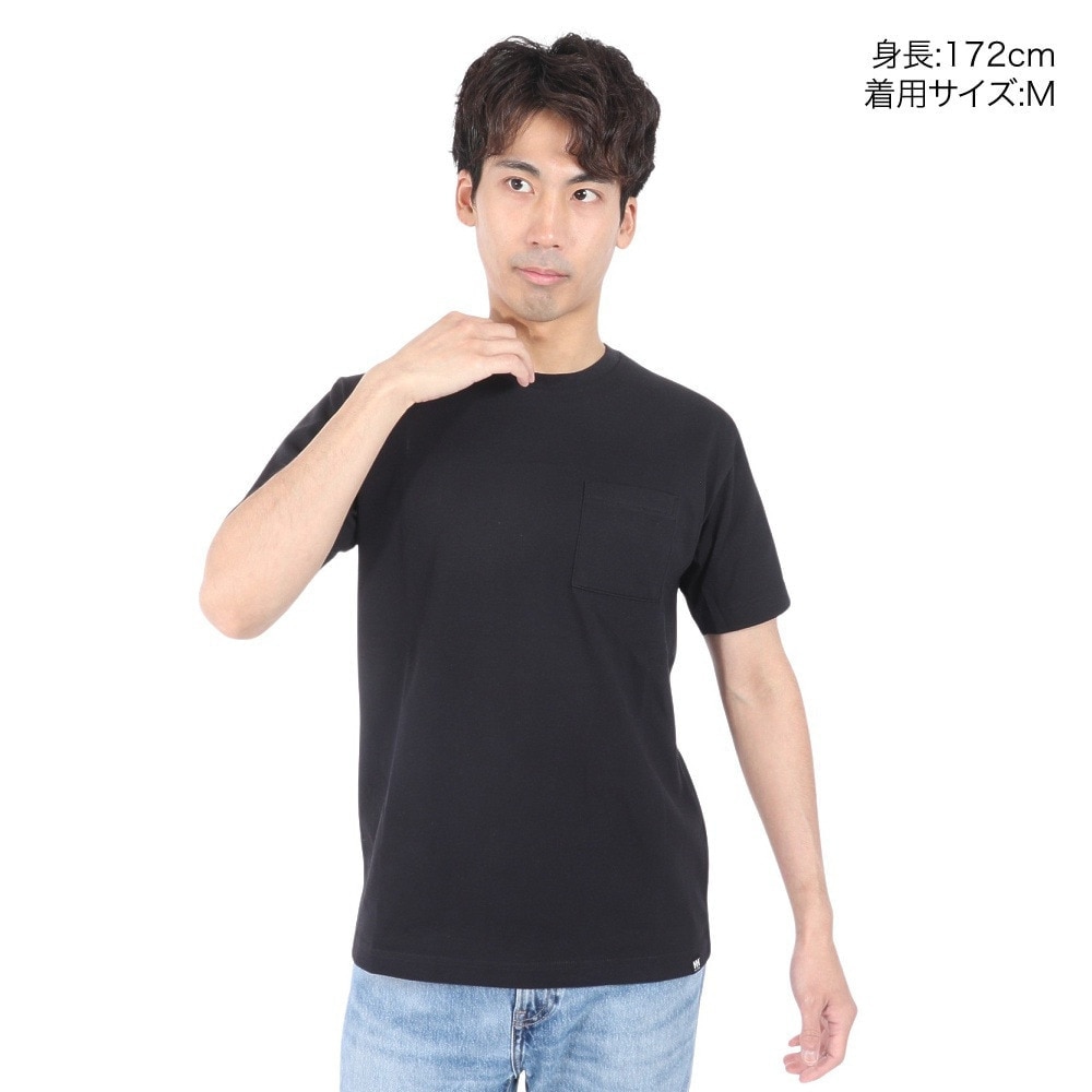 ヘリーハンセン（HELLY HANSEN）（メンズ）半袖 ビーウィズウォーターロゴ Tシャツ HH62417 K