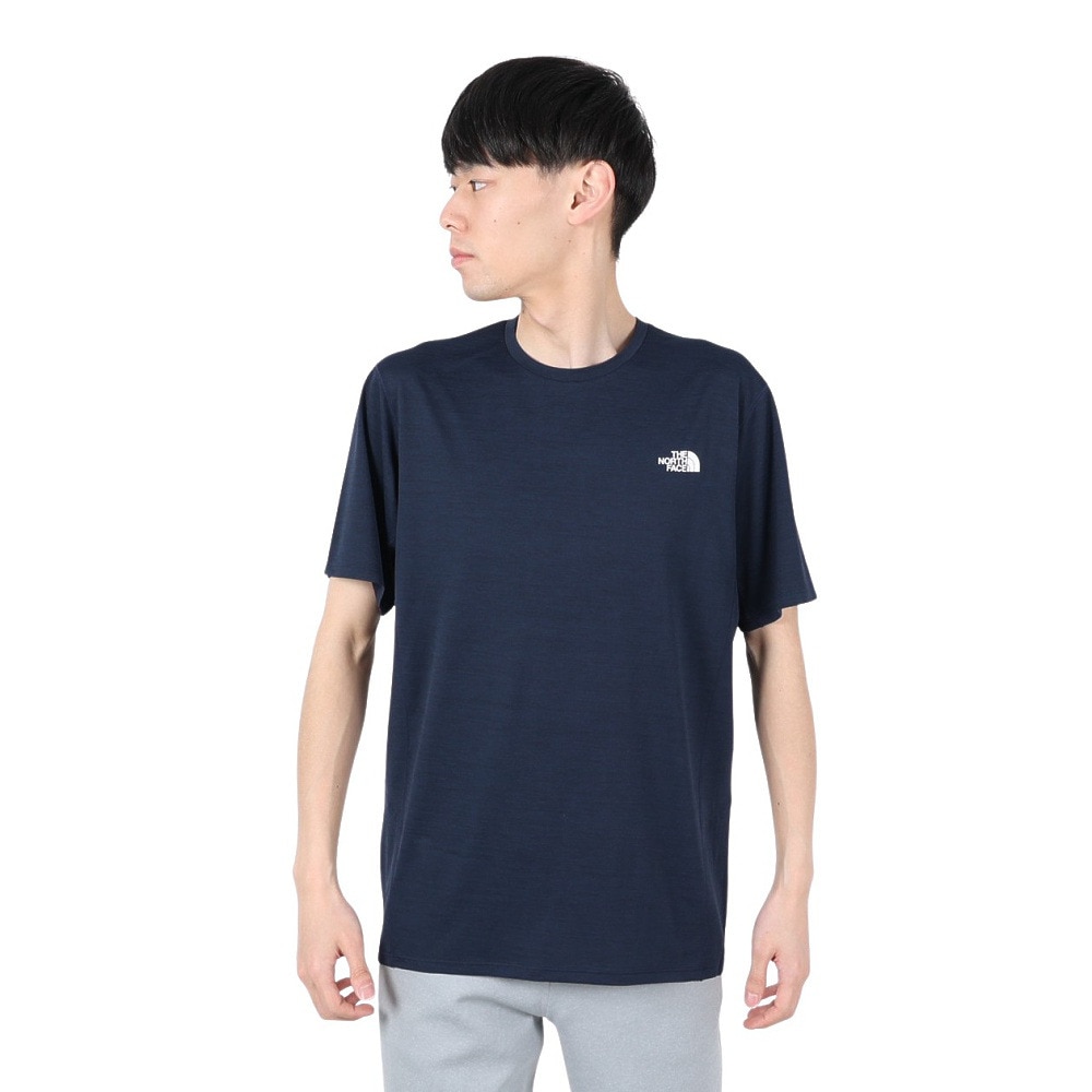 ザ・ノース・フェイス（THE NORTH FACE）（メンズ）半袖Tシャツ フラッシュドライスリーディークルー NT12204 UN
