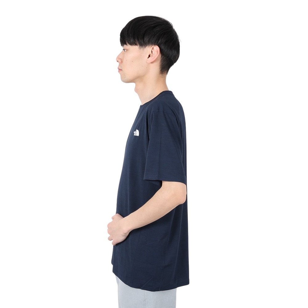 ザ・ノース・フェイス（THE NORTH FACE）（メンズ）半袖Tシャツ フラッシュドライスリーディークルー NT12204 UN