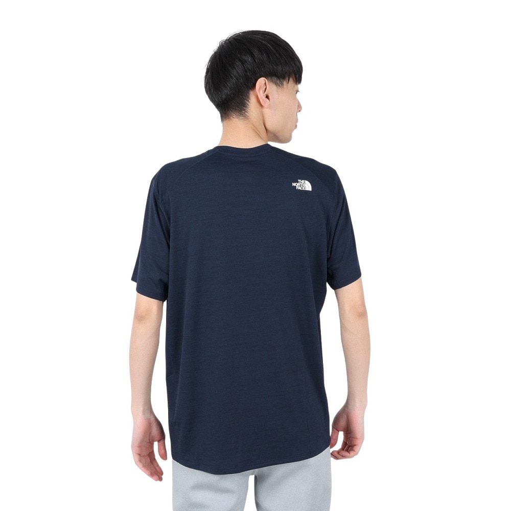 ザ・ノース・フェイス（THE NORTH FACE）（メンズ）半袖Tシャツ フラッシュドライスリーディークルー NT12204 UN