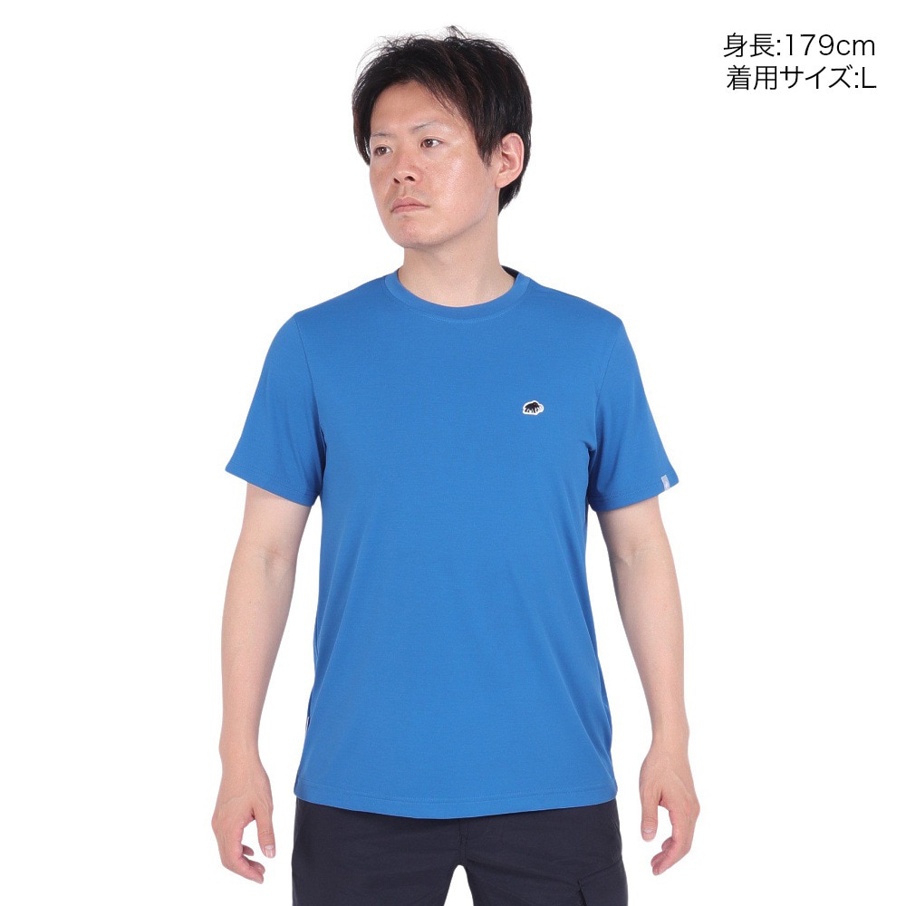 マムート（MAMMUT）（メンズ）EUROサイズ 半袖 UVカット 速乾 エッセンシャル Tシャツ アジアンフィット 1017-05080-50562