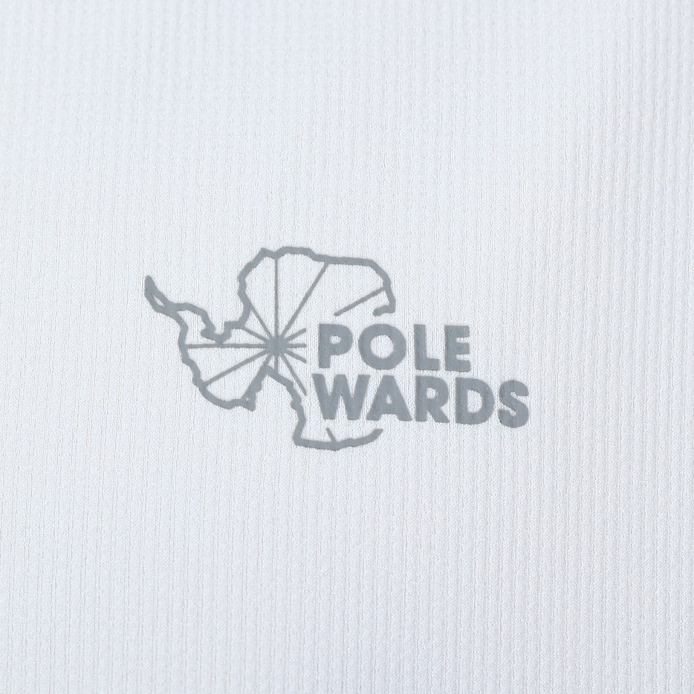 POLEWARDS（メンズ）半袖Tシャツ DRY COMFORT PW2RJA01 IGRY グレー 軽量 ストレッチ ラグランスリーブ