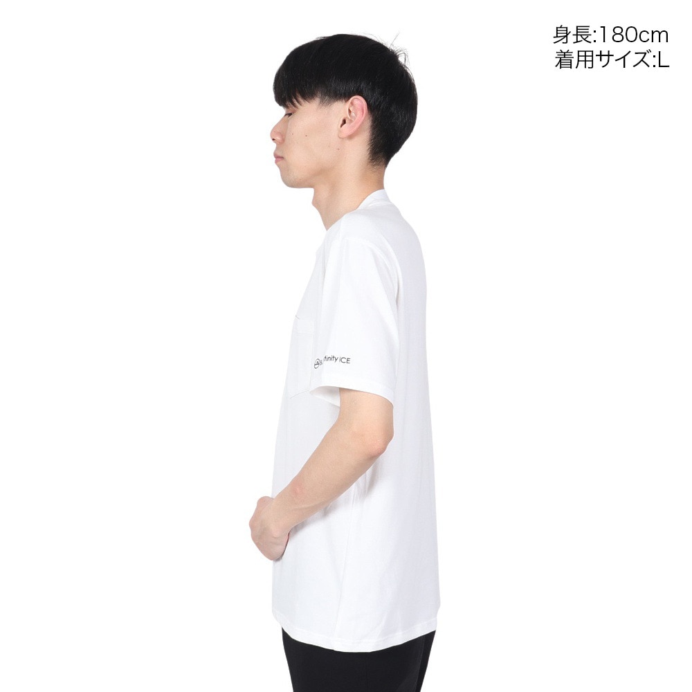 オンヨネ（ONYONE）（メンズ）半袖Tシャツ カットソー YADAKAINO 防虫 ポケット ロゴTシャツ BIJ94102P 100WT ホワイト