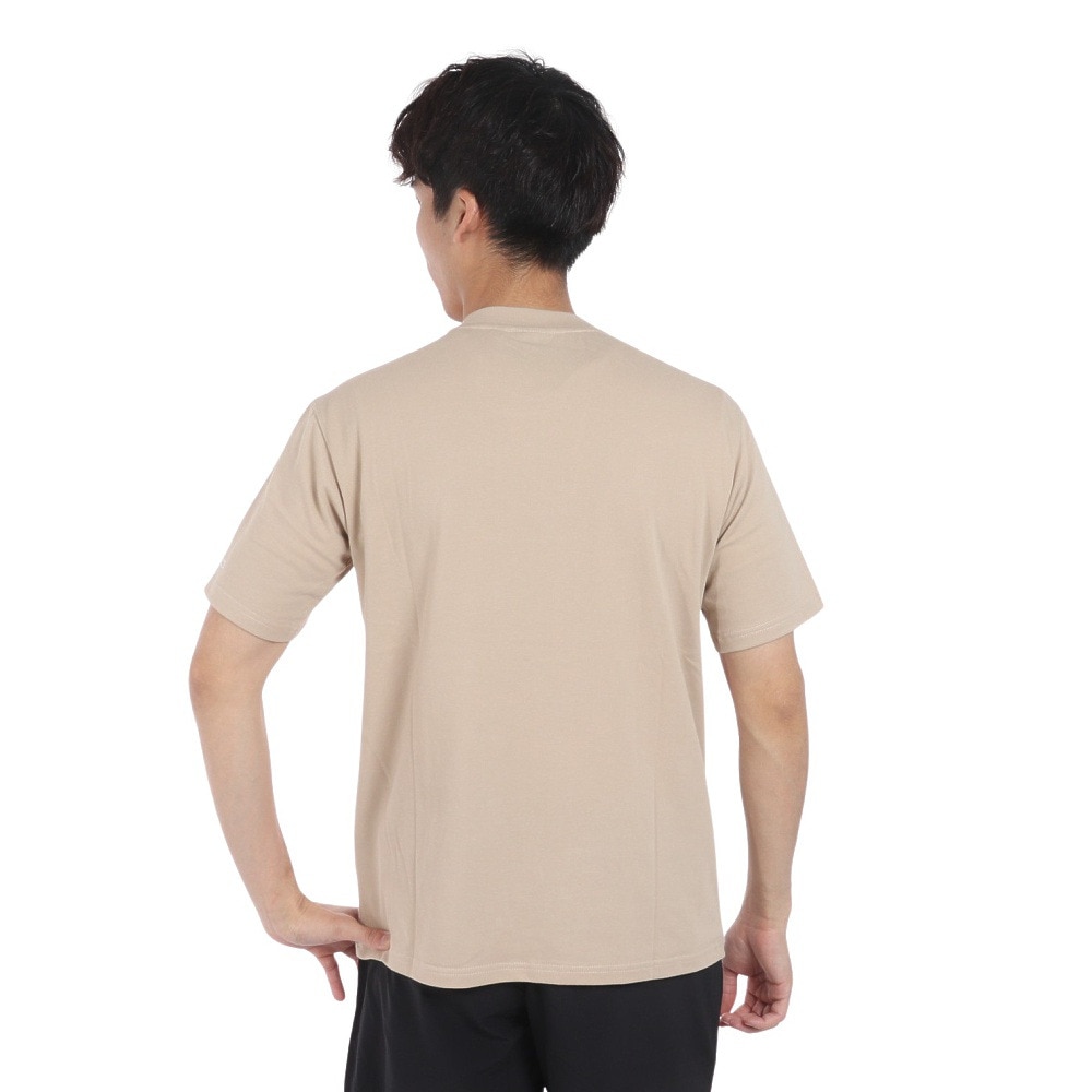 オンヨネ（ONYONE）（メンズ）半袖Tシャツ カットソー YADAKAINO 防虫 ポケット ロゴTシャツ BIJ94102P 186BG ベージュ