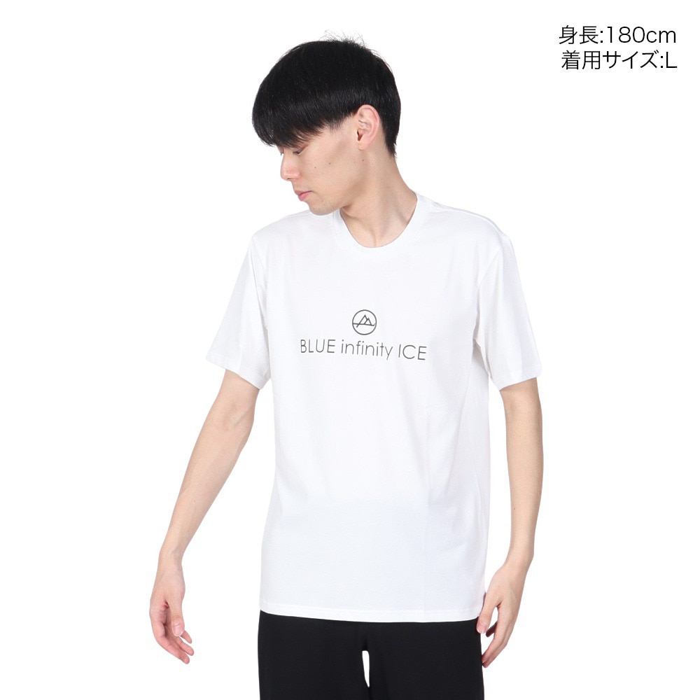 オンヨネ（ONYONE）（メンズ）半袖Tシャツ カットソー YADAKAINO 防虫 ロゴTシャツ BIJ94103PA 100 ホワイト