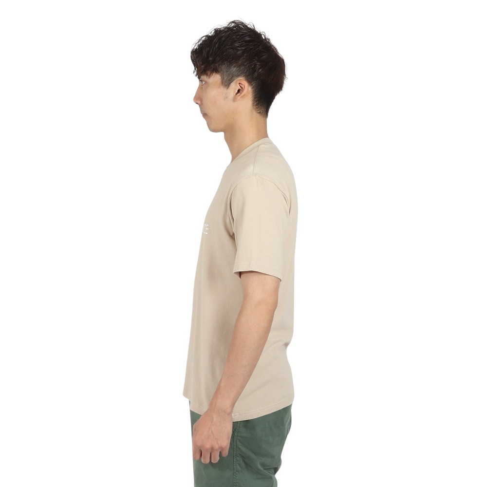 オンヨネ（ONYONE）（メンズ）半袖Tシャツ カットソー YADAKAINO 防虫 ロゴTシャツ BIJ94103PA 186 ベージュ