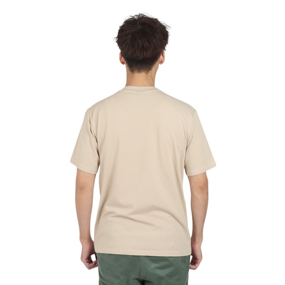 オンヨネ（ONYONE）（メンズ）半袖Tシャツ カットソー YADAKAINO 防虫 ロゴTシャツ BIJ94103PA 186 ベージュ