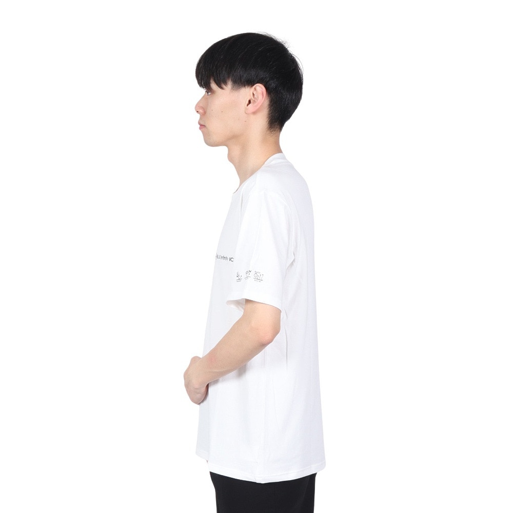 オンヨネ（ONYONE）（メンズ）半袖Tシャツ カットソー YADAKAINO 防虫 ロゴTシャツ BIJ94103PB 100 ホワイト
