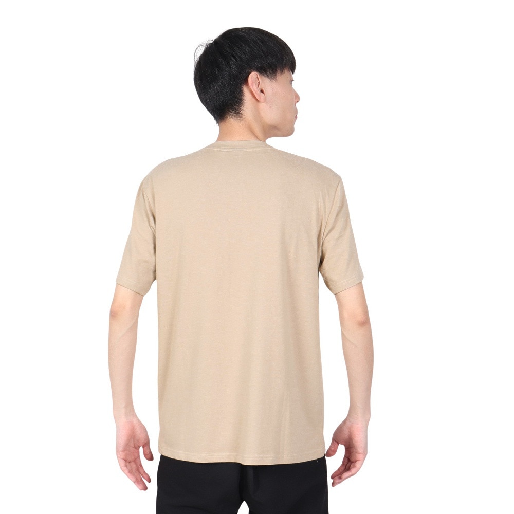オンヨネ（ONYONE）（メンズ）半袖Tシャツ カットソー YADAKAINO 防虫 ロゴTシャツ BIJ94103PB 186 ベージュ