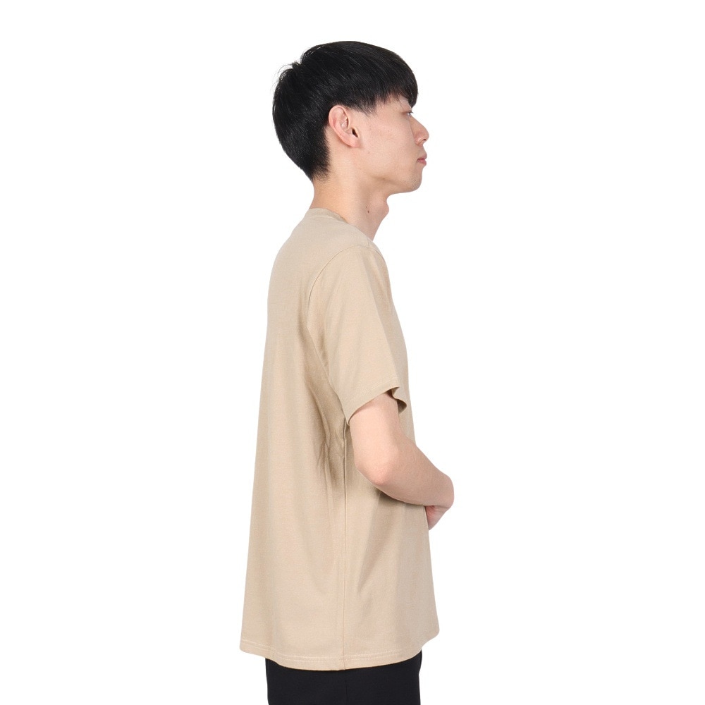 オンヨネ（ONYONE）（メンズ）半袖Tシャツ カットソー YADAKAINO 防虫 ロゴTシャツ BIJ94103PB 186 ベージュ