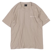 オンヨネ（ONYONE）（メンズ）半袖Tシャツ カットソー YADAKAINO 防虫 ロゴTシャツ BIJ94103PB 186 ベージュ