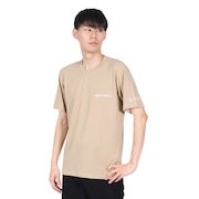 (メンズ)半袖Tシャツ カットソー YADAKAINO 防虫 ロゴTシャツ BIJ94103PB 186 ベージュ