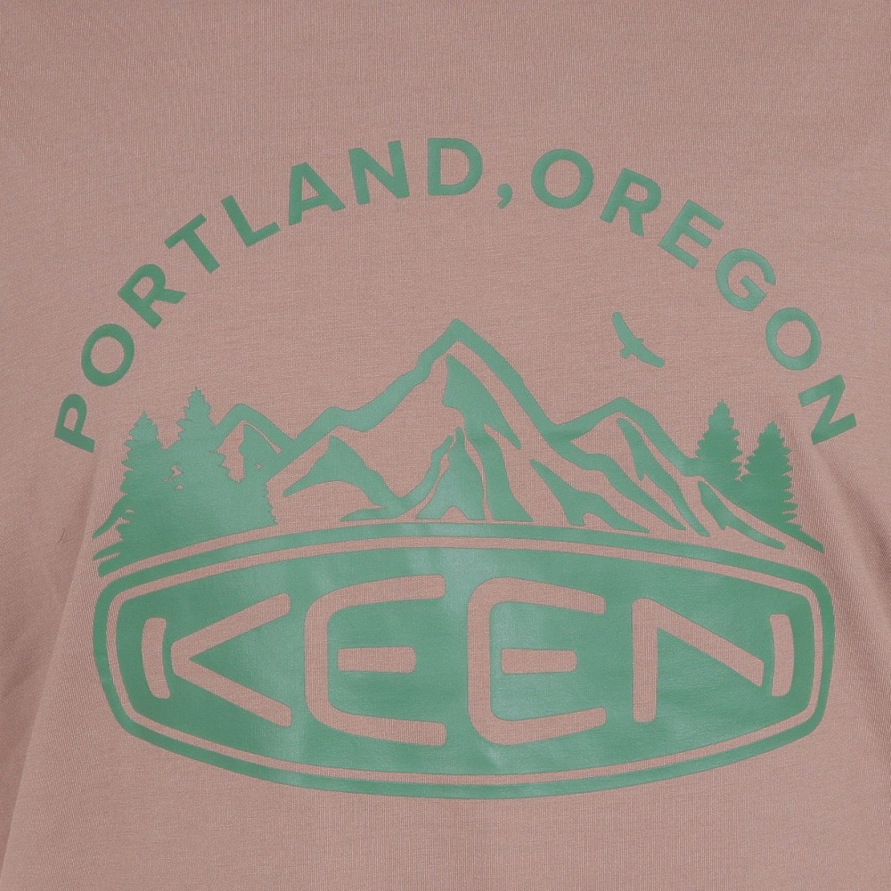 キーン（KEEN）（メンズ、レディース）半袖Tシャツ ハーベスト テック アーチロゴ 1029315