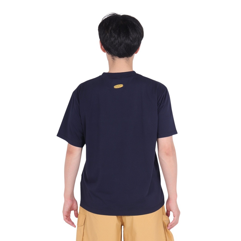 キーン（KEEN）（メンズ、レディース）半袖Tシャツ ハーベスト テック アーチロゴ 1029316