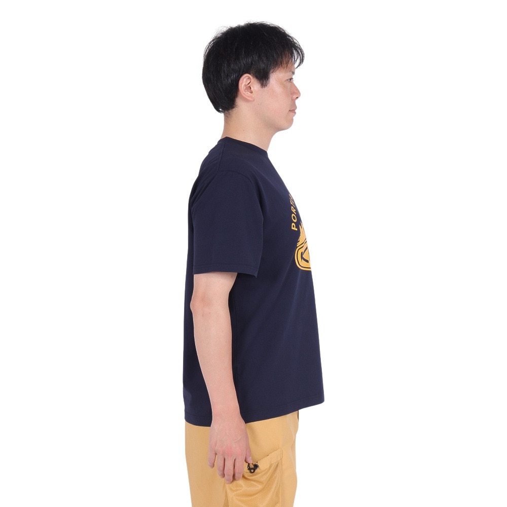キーン（KEEN）（メンズ、レディース）半袖Tシャツ ハーベスト テック アーチロゴ 1029316