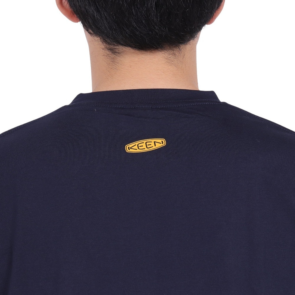 キーン（KEEN）（メンズ、レディース）半袖Tシャツ ハーベスト テック アーチロゴ 1029316