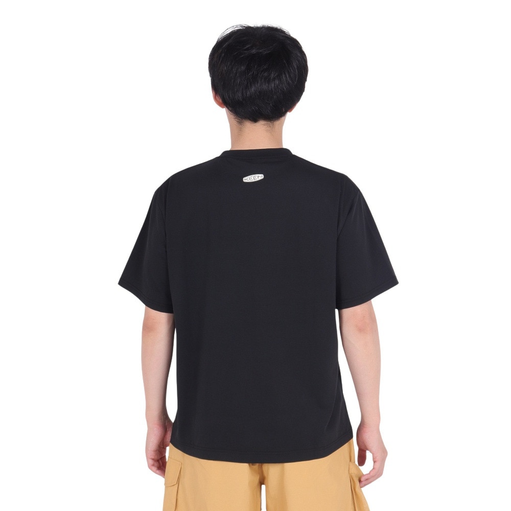 キーン（KEEN）（メンズ、レディース）半袖Tシャツ ハーベスト テック アーチロゴ 1029317