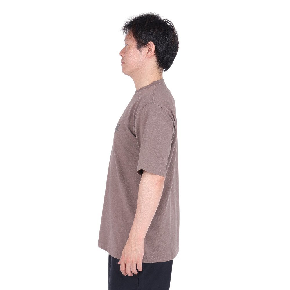 スノーピーク（snow peak）（メンズ）半袖 バック プリンテッド ロゴ Tシャツ SPE-TS-23AU002 GY