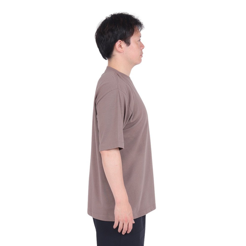 スノーピーク（snow peak）（メンズ）半袖 バック プリンテッド ロゴ Tシャツ SPE-TS-23AU002 GY