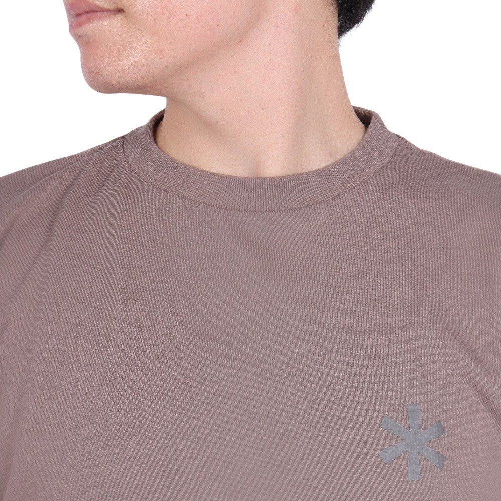 スノーピーク（snow peak）（メンズ）半袖 バック プリンテッド ロゴ Tシャツ SPE-TS-23AU002 GY