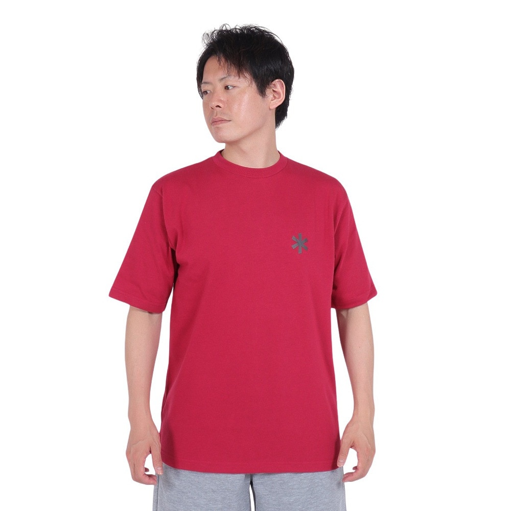 スノーピーク（snow peak）（メンズ）半袖 Back Printed ロゴTシャツ SPE-TS-23AU002 RD