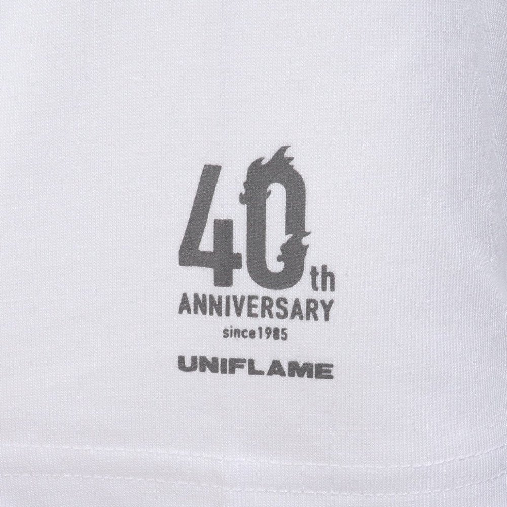 ユニフレーム（UNIFLAME）（メンズ）半袖 40周年記念Tシャツ 781043