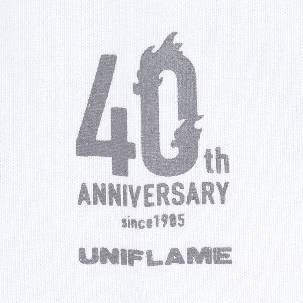 ユニフレーム（UNIFLAME）（メンズ）半袖 40周年記念Tシャツ 781050