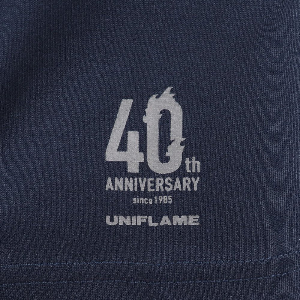 ユニフレーム（UNIFLAME）（メンズ）半袖 40周年記念Tシャツ 781104