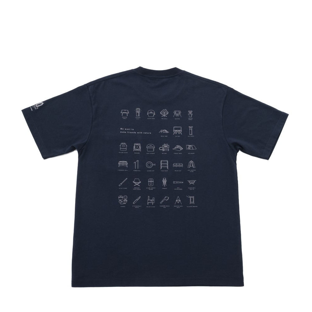 ユニフレーム（UNIFLAME）（メンズ）半袖 40周年記念Tシャツ 781111