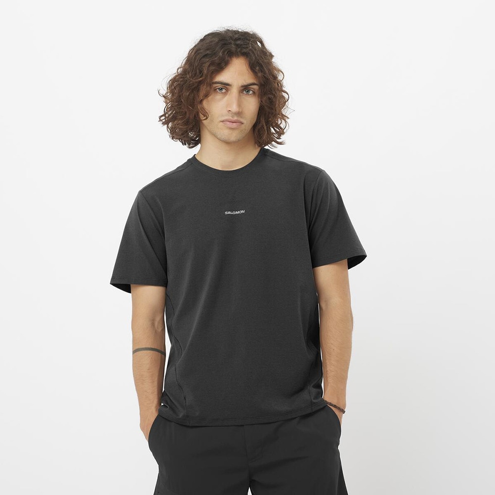 サロモン（SALOMON）（メンズ）半袖Tシャツ TRACKLINE LC2438800