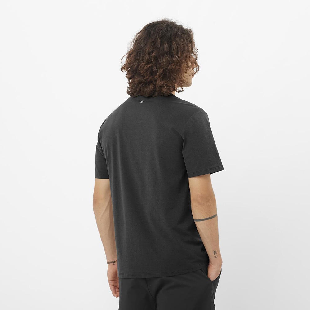 サロモン（SALOMON）（メンズ）半袖Tシャツ TRACKLINE LC2438800