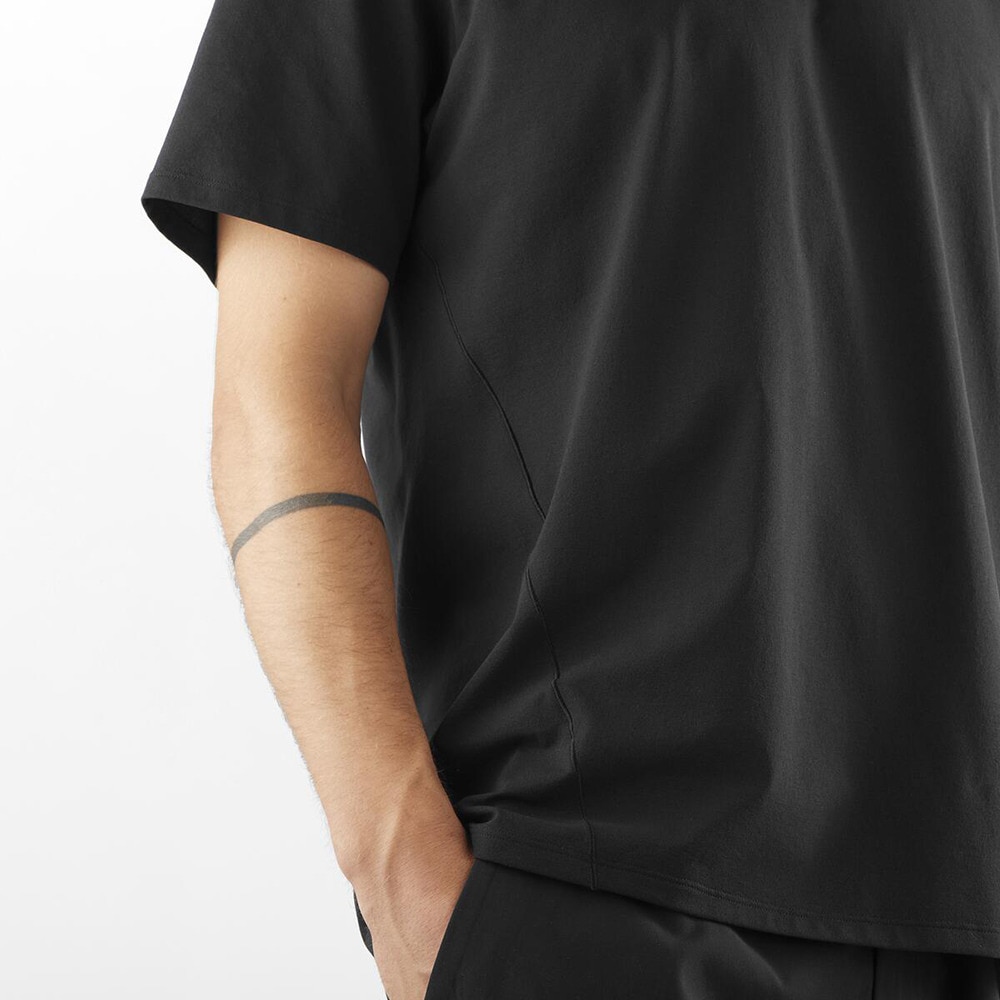 サロモン（SALOMON）（メンズ）半袖Tシャツ TRACKLINE LC2438800