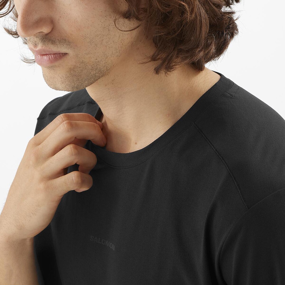 サロモン（SALOMON）（メンズ）半袖Tシャツ TRACKLINE LC2438800