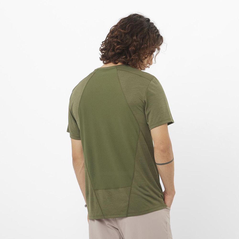 サロモン（SALOMON）（メンズ）半袖Tシャツ OUTLINE LC2475500