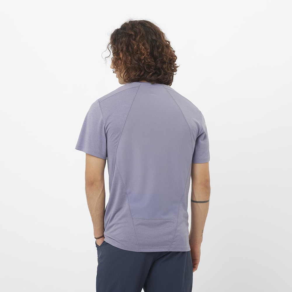 サロモン（SALOMON）（メンズ）半袖Tシャツ OUTLINE LC2475600
