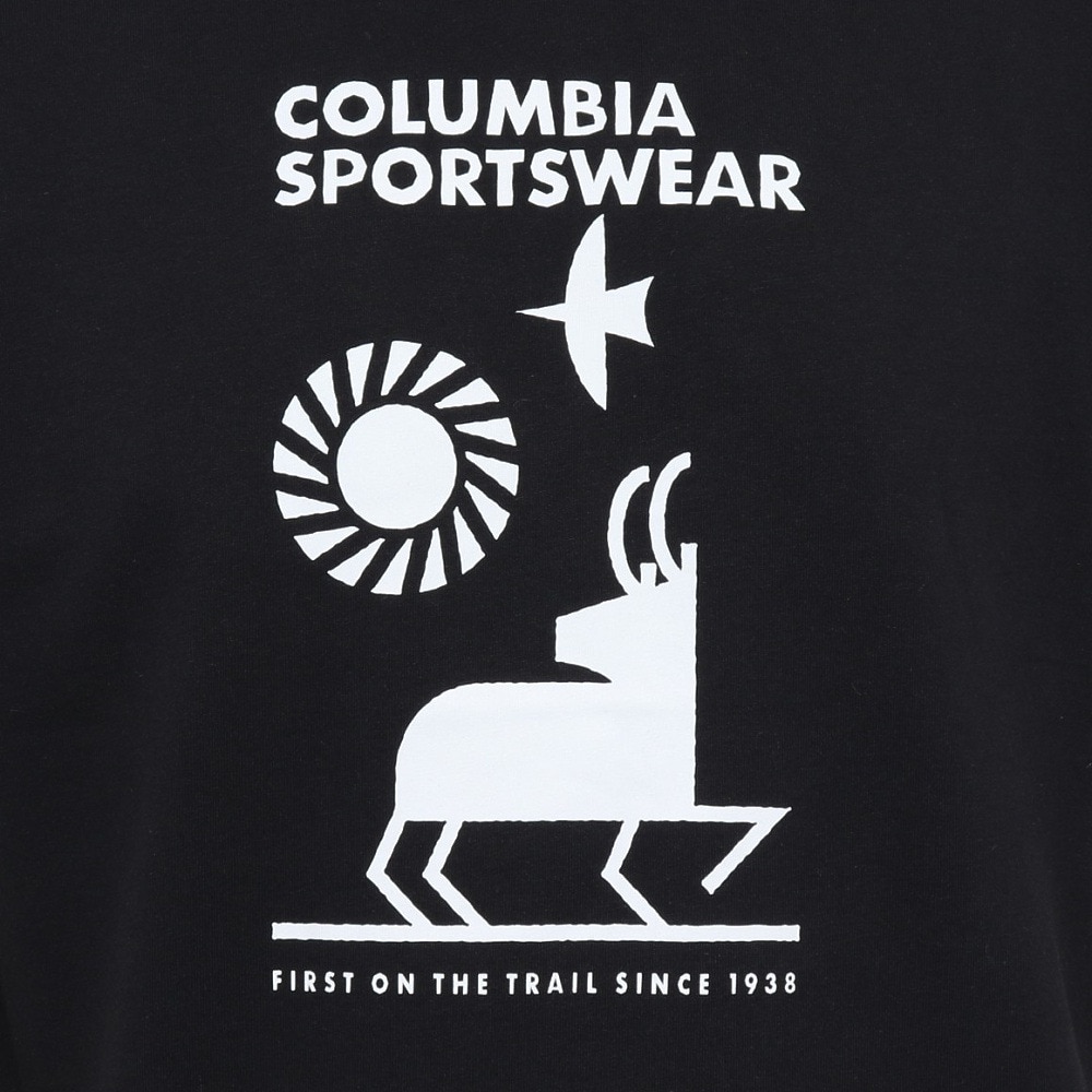 コロンビア（Columbia）（メンズ）半袖Tシャツ EXPLORERS CANYON AE2306 012 ブラック