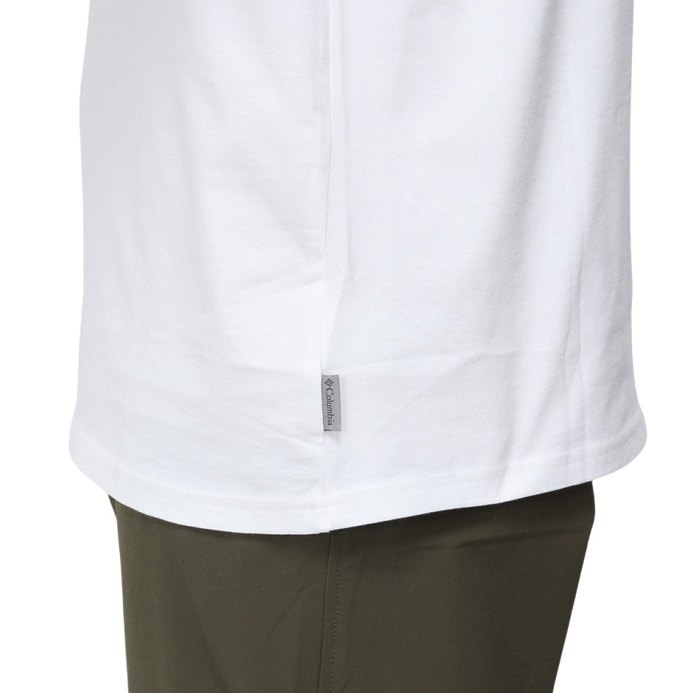 コロンビア（Columbia）（メンズ）半袖Tシャツ EXPLORERS CANYON AE2306 102 ホワイト