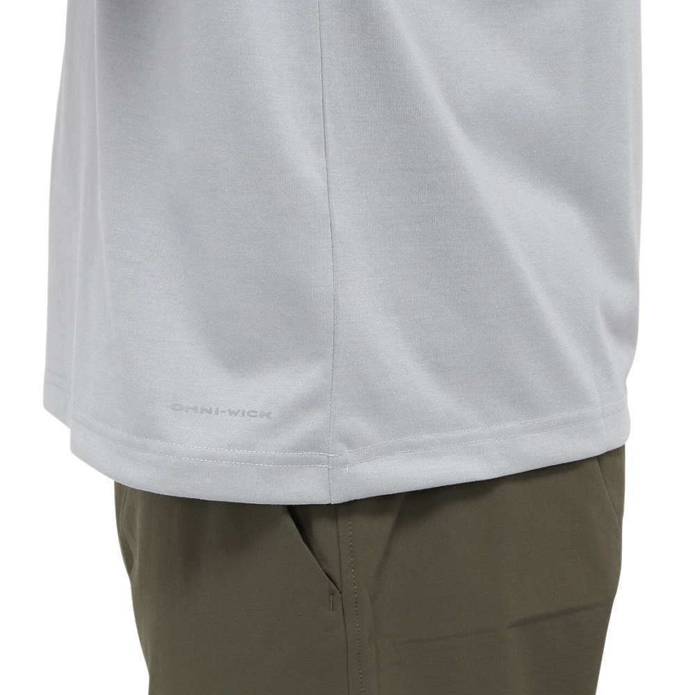 コロンビア（Columbia）（メンズ）半袖Tシャツ CEDER TRAIL グラフィック AE5759 039 グレー